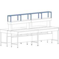 Étagère réhausse de caisson central - 320x400mm - Asem