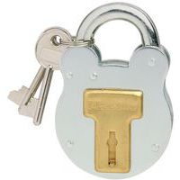 Cadenas à clé en acier zingué 2750EURD - Master Lock