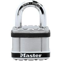 Cadenas à clé en acier laminé M5EURD - Master Lock