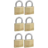 Cadenas à clé en laiton avec anse acier cémenté - Master Lock