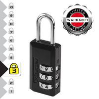 Cadenas à combinaison programmable en zinc - Master Lock