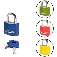 Cadenas à clé en aluminium massis - Master Lock