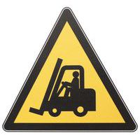 Panneau Véhicules industriels / manutention, Adhésif: non, Rigide: oui, Norme ISO 7010: oui