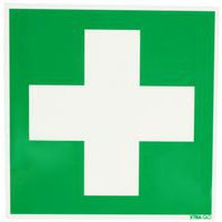 Panneau photoluminescent - Premiers secours - Rigide