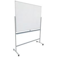 Tableau blanc magnétique laqué mobile et réversible - Manutan Expert