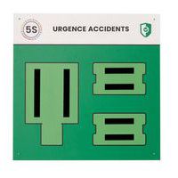Panneau urgence accidents - Paperflow