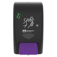 Distributeur de Savon Automatique,Réglable à 4 vitesse,Montage mural électrique Sans contact 380ML,Rechargeable par USB,Rechargeable IPX5 Étanche ,idéal pour maison,bureau,hôpital,hôtel etc (Noir