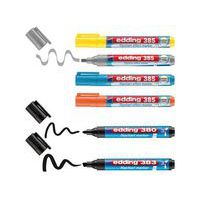 Lot de 6 marqueurs pour chevalet e-385 e-380 e-383 - Edding