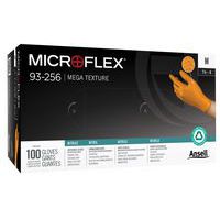 Gants jetables en nitrile Microflex® Mega Texture 93-256 - Ansell