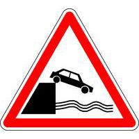 Panneau de signalisation Débouché sur un quai - Kelias