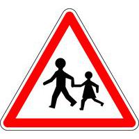 Panneau de signalisation Lieu fréquenté par les enfants - Kelias