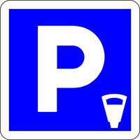 Panneau de signalisation Parking payant - Kelias