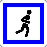 Panneau de signalisation Point de détente - Kelias