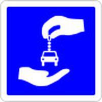 Panneau de signalisation Réservé autopartage - Kelias