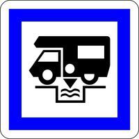Panneau de signalisation Station vidange camping cars - Kelias