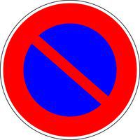 Panneau de signalisation Stationnement interdit - Kelias