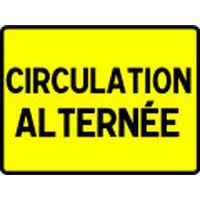 Panneau de chantier Circulation Alternée - Kelias