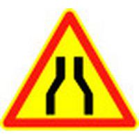 Panneau de chantier Chaussée rétrécie - Kelias