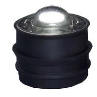 Plot de bordure inerte en verre - Blanc - Ø50mm - Kelias