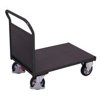 Chariot ergonomique plateau et dossier antidérapants - Capacité 1000 Kg