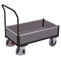 Chariot ergonomique parois bois amovibles - Capacités 400 et 500 kg