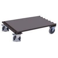 Chariot porte-panneaux ergonomique sans ridelles - Capacité 1200 Kg