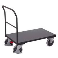 Anloximt Chariot Utilitaire à roulettes à 3niveaux Chariot à