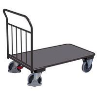 Chariot à dossier tubulaire avec tubes verticaux