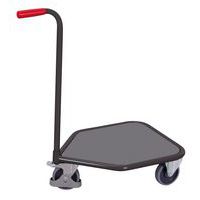 Chariot col de cygne avec plateau