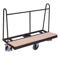 Chariot porte-panneaux avec roues en losagne