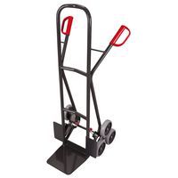 Diable escalier avec 2 roues en étoiles à 3 roulettes