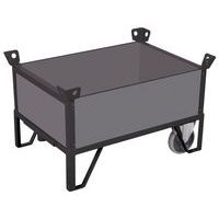 Plateau roulant avec 4 parois