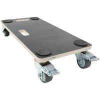 Plateau roulant bois avec poignée - Force 200 kg - Manutan Expert