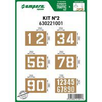 Jeu de pochoirs n° 2 - Ampere System