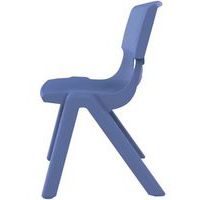 Chaise 4 pieds Clémence T6 reconditionné - Bleu
