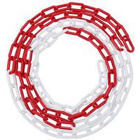 Chaîne plastique éco en sac - Rouge/Blanc