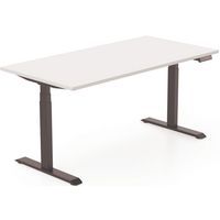 Bureau électrique avec plateau en mélaminé 160 cm Axel - EoL