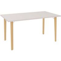 Table en pieds arche avec plateau mélaminé Robin - Eol