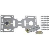 Kit platine raccordement douche Toutub pour cloison plaque de plâtre