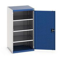 Armoire à portes battantes perforées Cubio - Hauteur 1200 mm - Bott