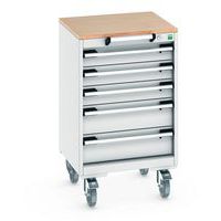 Armoire à Tiroirs Roulante Cubio SLR-557-5.3 - Bott