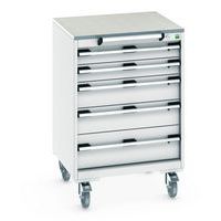 Armoire à Tiroirs Roulante Cubio SLR-668-5.1 - Bott