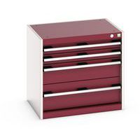 Armoire d'atelier à tiroirs cubio SL-656-4.1 - Bott