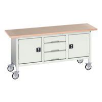 Etabli Monobloc Roulant Verso1750x600 M22 - Bott