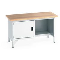 Etabli en hêtre Cubio - 1 porte - L1500mm - Bott