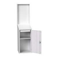 Poste de consultation avec panneau perfo_Bott