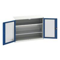 Armoire Verso Portes Transparentes Avec 2 Tablettes 1300x550x1000_Bott