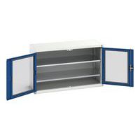 Armoire Verso Portes Transparentes Avec 2 Tablettes 1300x550x800_Bott