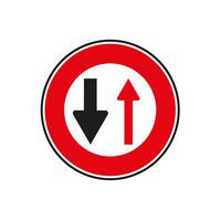 Panneau B15 CLP circulation venant sens inverse classe 1 - Aximu