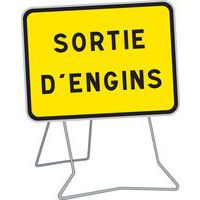 Panneau KC1 Sortie d'engins sur pied classe 2 - Aximum